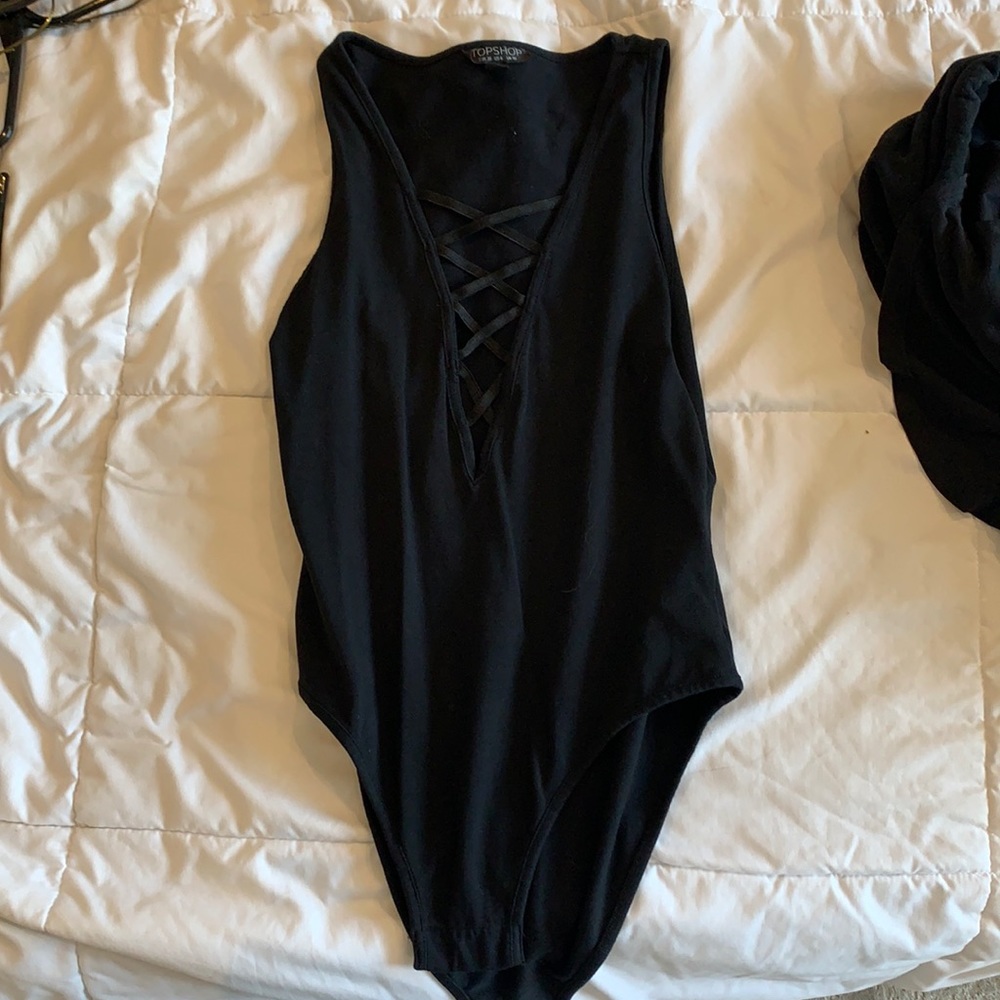 Top shop black bodysuit